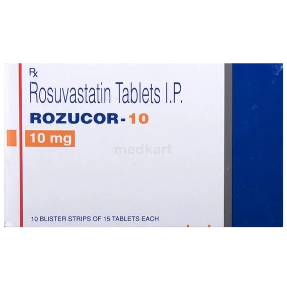 rozucor 10mg tablet 15's